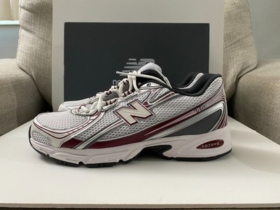 New Balance 740v2 U740RD2 Unisex Sneakers M11/W12.5 White Athletic Running Shoes