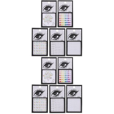 10 Blätter Performance Make -up Edelstee Face