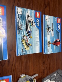 LEGO City Set 60130 Prison Island Complete With Box And Books