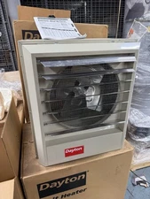 DAYTON Electric Wall & Ceiling Unit Heater: 480V AC, 3-phase,
