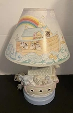 Precious Moments Noah’s Ark Nursery Table Lamp