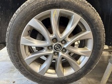 Wheel Aluminum 19x7 10 Curved Spokes Fits 13-15 MAZDA CX-5 1078353