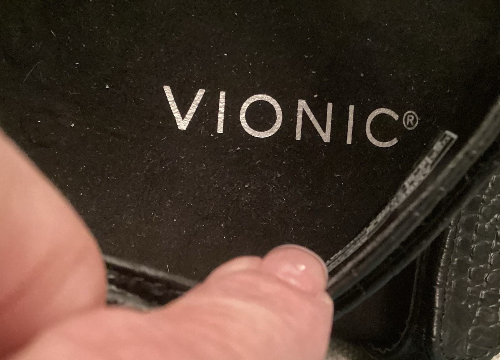 APL Vionic Sandalo Donna Nero Regolabile Taglia 9