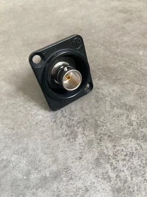 Neutrik BNC Einbaubuchse mit Flansch Durchführung BNC/BNC Neu - Bild 1 von 4