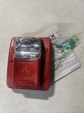 Gentex GES3-24WR Wall Mount Fire Alarm Remote Strobe Red