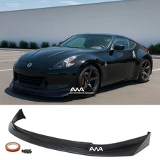 Fit 09-12 370z Unpainted Polyurethane VIP Style Front Bumper Chin Lip Body Kit