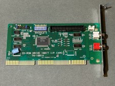 Vintage Mitsumi CD-ROM Drive 16Bit I/F Card 74-1881A