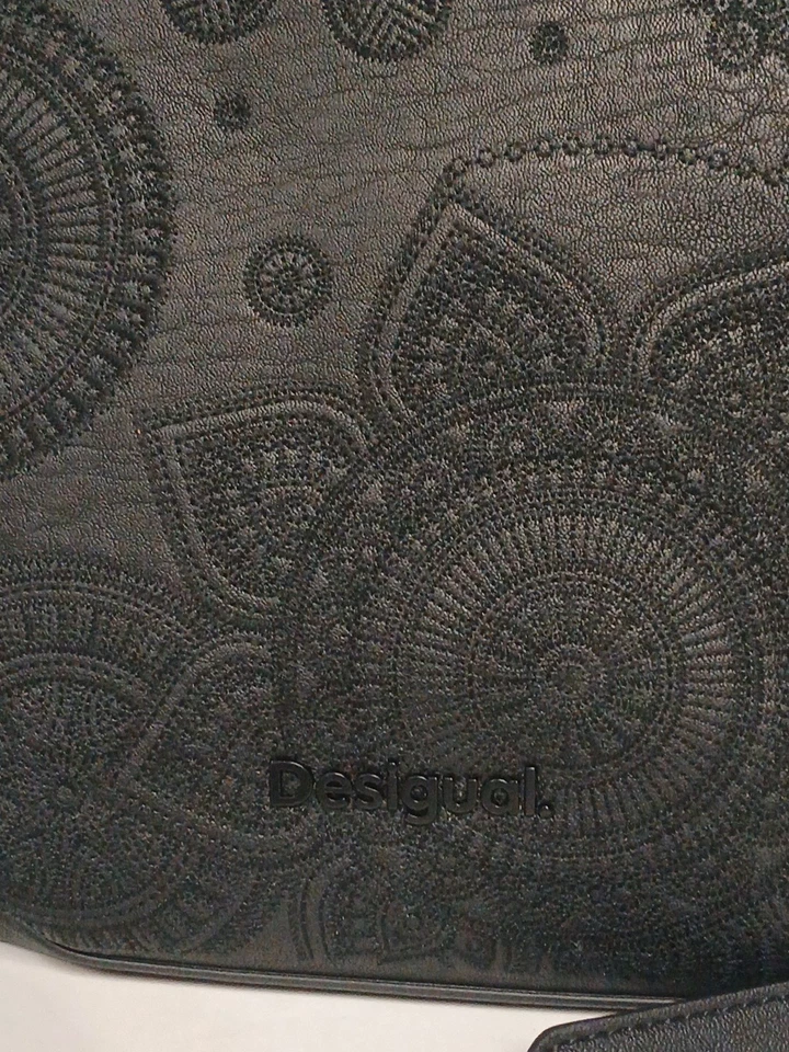 Desigual Dejavu Sumy Mini Mochila Mochila Mochila Negra Foto 3 de 4