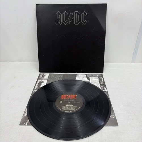 AC/DC Back in Black Vinyl Record (2003)
