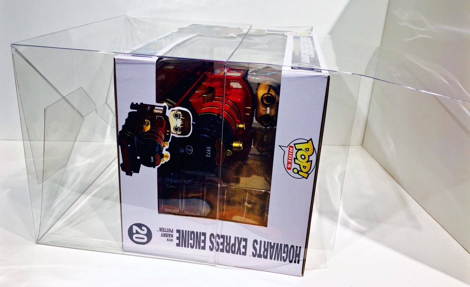 En Oferta 3 Box Protectors For Funko Pop! Harry Potter Rides Clear Custom Display Cases