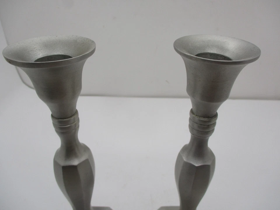 2 candelabros de peltre Yankee Candle para velas cónicas Foto 4 de 4