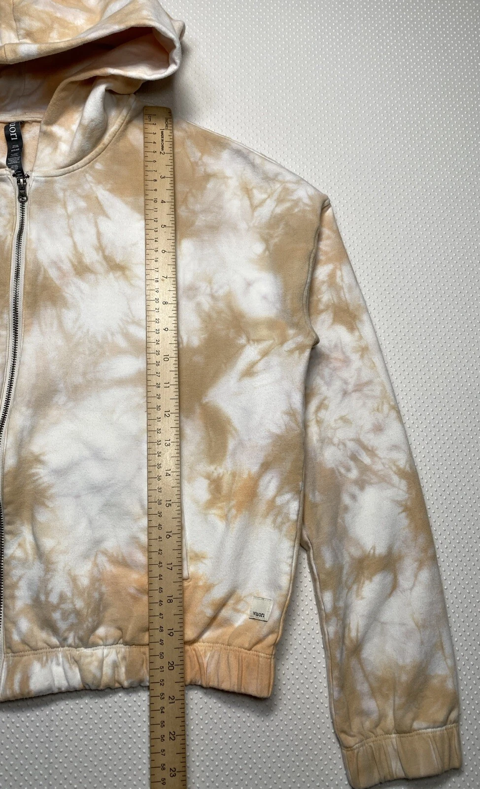 vuori laguna full zip tie dye hoodie