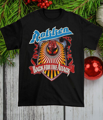 1987 Dokken Back for the Attack VINTAGE S-234XL Shirt One Sides B048