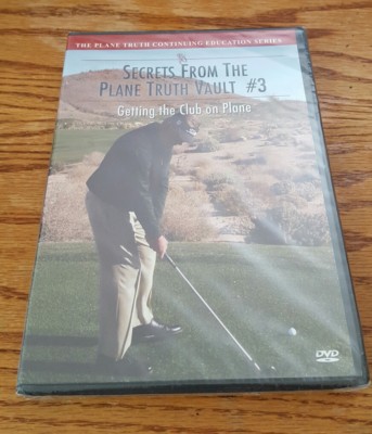 Secrets From The Plane Truth Vault #3: Getting Club on.. DVD Jim Hardy golf NEW