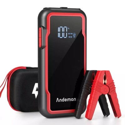 Car Jump Starter 3000A Peak 20000Mah Battery Jump Starter 12V  Quick Charge
