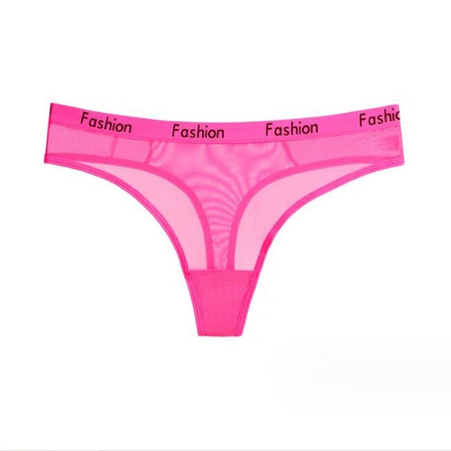 6-teiliges Set sexy Damen Höschen Tanga G String hoch geschnitten transparent Damenunterwäsche - Bild 14 von 23