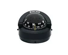 S-53 Ritchie Navigation Explorer Compass 2 3/4-Inch Dial with Surface Mount