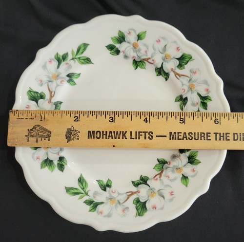 Syracuse China Dogwood Pattern Restaurant Ware Made In USA 3 Small Plates - Picture 4 of 9