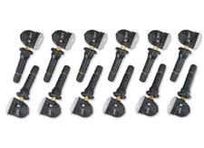 12 PACK SCHRADER 33500 EZ-SENSOR (2025MFG) PROGRAMMABLE RUBBER TPMS 315+433 MHZ