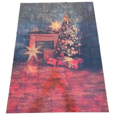 Christmas Tree  Gifts Backdrop For Holiday Photography 5ft x 7ft