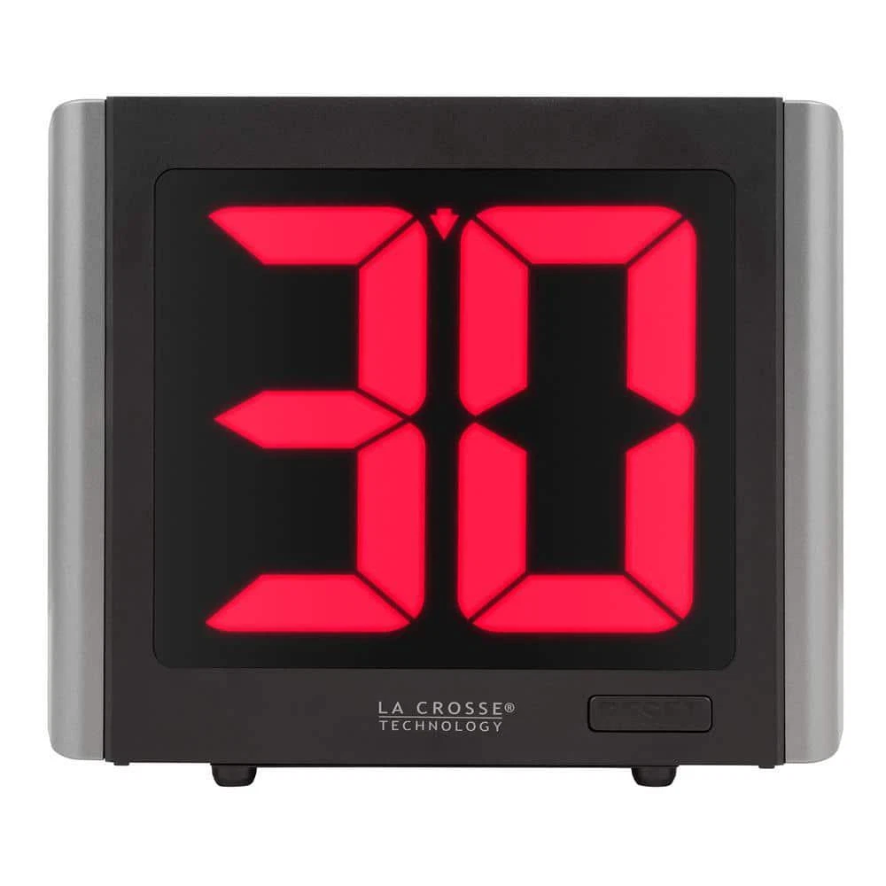 Countdown Up timer Extra-Large Digital LED Red Digits Modern 12 ft. Power Cord
Opens in a new window