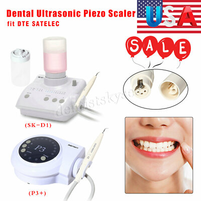 Dental Ultrasonic Piezo Scaler Unit Detachable Handpiece fit DTE SATELEC NEW 2TY