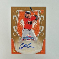 2024 Panini Crusade Apprentice Signatures COLTON COWSER RC Gold AUTO 07/10