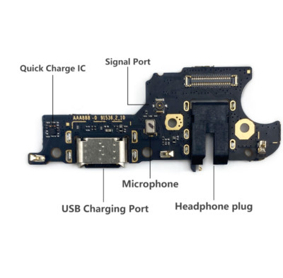 Realme C25 C25S Charging Port Dock Board Connector Microphone Jack Audio