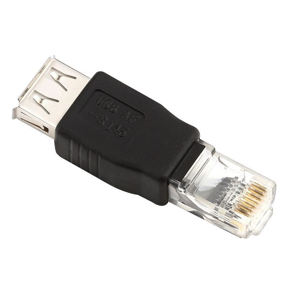 Zs - Adattatore USB A - FEMMINA RJ45 LAN ETHERNET MASCHIO