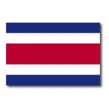 Costa Rica Flag Car Magnet Decal - 4 x 6 Heavy Duty for Car Truck SUV