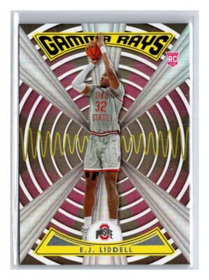 E.J. Liddell RC 2022-23 Panini Chronicles Draft Picks Gamma Rays #ZG-EJL