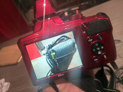 Nikon Digital Camera COOLPIX B600 Optical 60x Lightweight Red