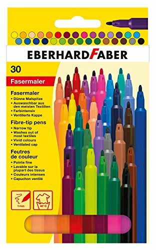 Eberhard Faber 551130 – Sottile 30er Cartone pennarelli (G4I)