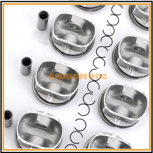 M48.50 Engine Rebuild Piston Kit For 03-07 Porsche Cayenne Turbo S 4.5T 955 /9PA - Picture 11 of 12