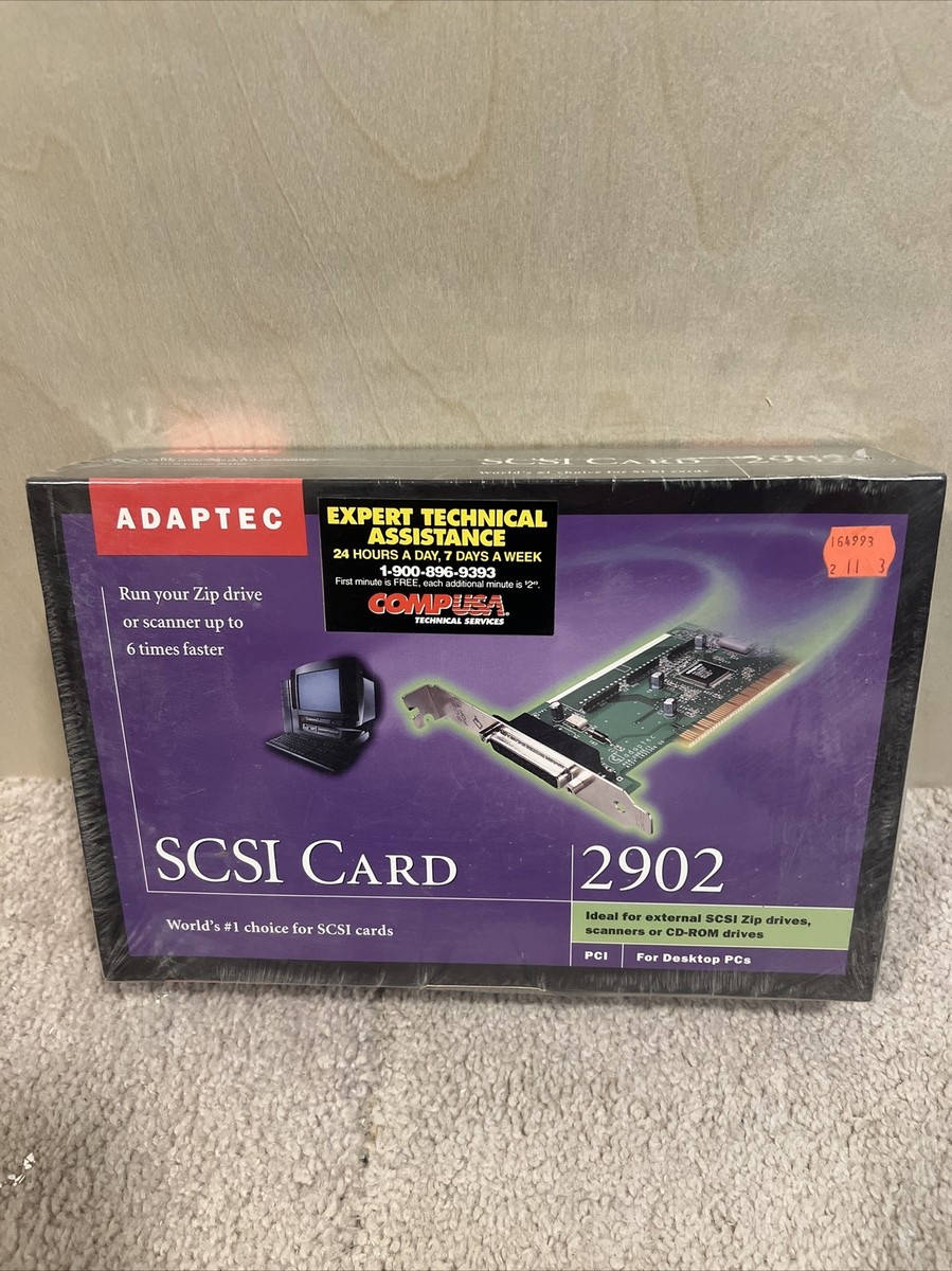Vintage Collectors ADAPTEC ULTRA SCSI CARD AHA-2930U *SEALED* | eBay