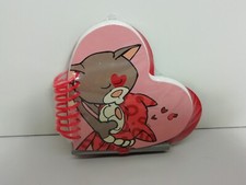 Nici Love Cats Notizblock Bleistift Katze 60 Blatt herzform rosa liebe