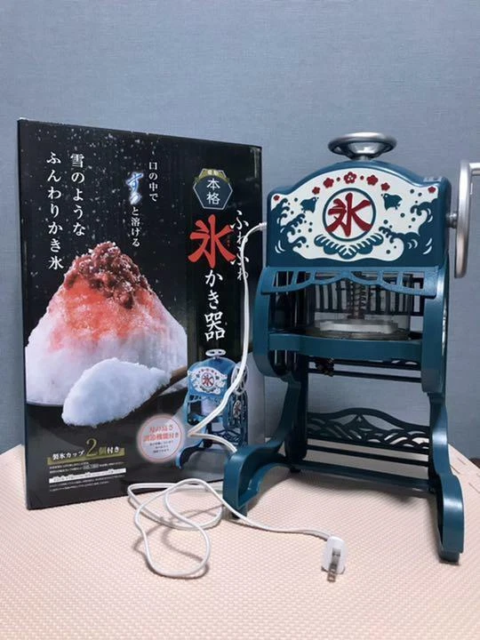 Doshisha electric authentic fluffy Shaved Ice Shaver Kakigori