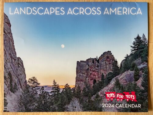 Toys for Tots - 12 Months - 2024 Wall Calendar - Landscapes Across America - Afbeelding 1 van 5