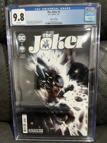 Joker #2 CGC 9.8, 1st  appearance of Vengance, 2nd print, DC Comic 💯 Awesome 🔥