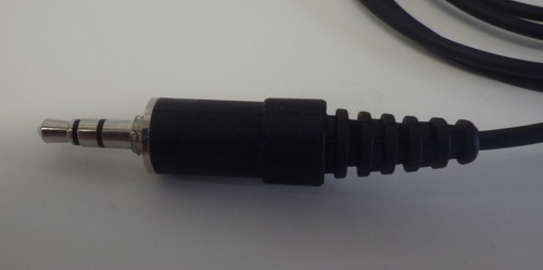 Listen Only Earpiece w/threaded 3.5mm conn for Motorola Spkr Mike NMN6274 - Picture 2 of 2