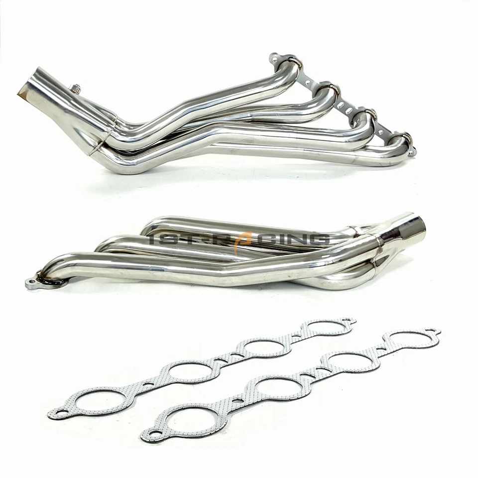 Colector de escape para camionetas Chevy C10 GMC de 1-7/8" intercambio de conversión LS1 LS2 Foto 3 de 4