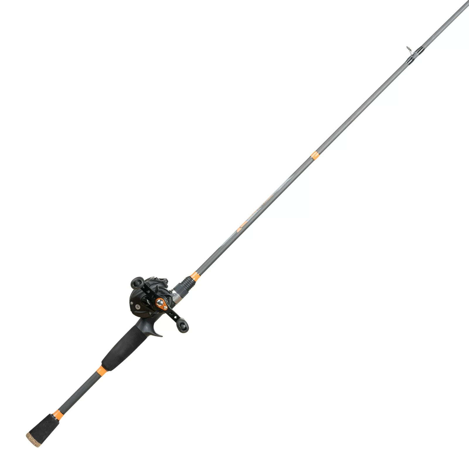 Ozark Trail Baitcast Rod & Reel Fishing Combo, Medium Action, 6.5ft - Black  and Orange 