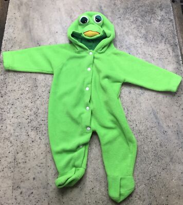 Plush Frog Suit Halloween Costume Cos Play Child 0-6 Months - Cute! Fast Ship