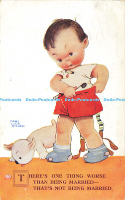 R564780 Mabel Lucie Attwell Es gibt eine Sache Schlimmeres Valentinstag Attwell Postkarten
