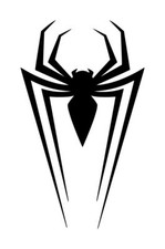 Spiderman Symbol Decal 1 3"x5" Choose Color