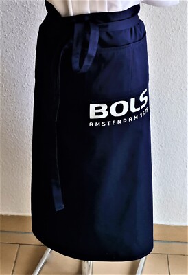 Bols liqueur waiter apron pre-binder blue bartender gastronomy new bar 8352