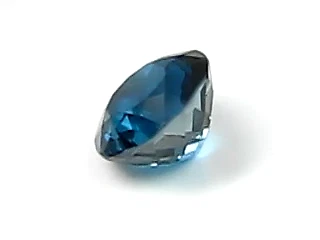 Piedra preciosa suelta redonda de 9 mm de topacio azul Londres pintoresco natural de 3,27 quilates - Vídeo 1 de 1