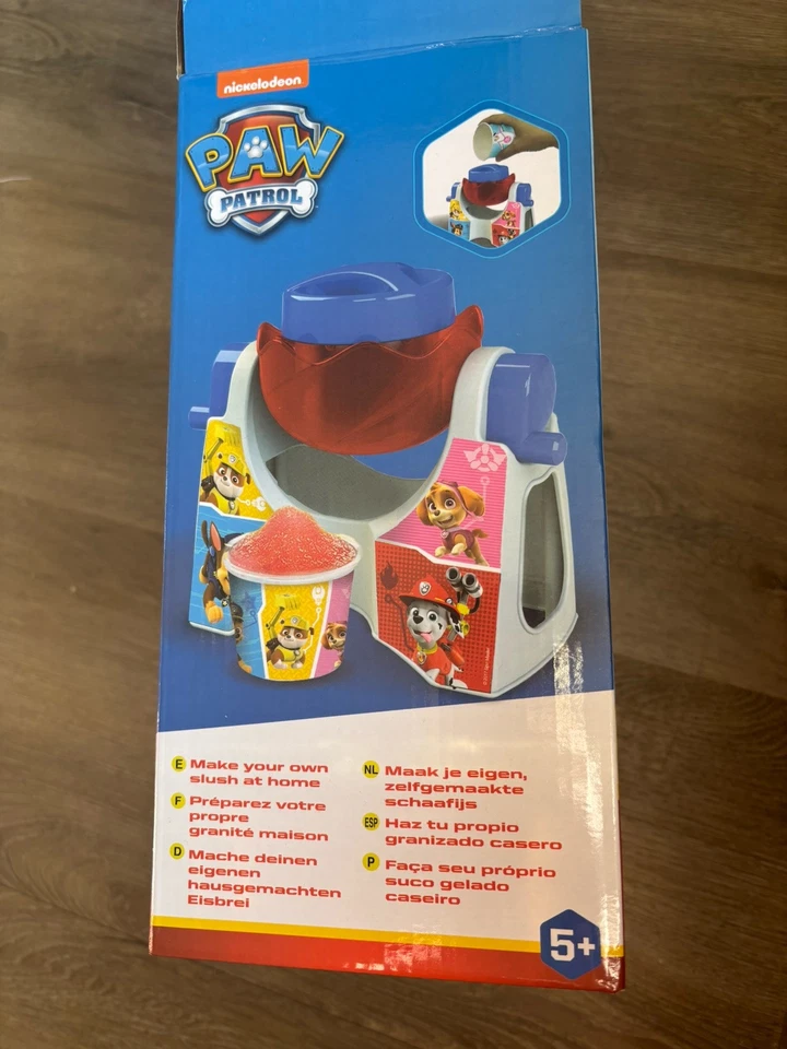Paw Patrol Slushie Drinks Frozen Ice Machine Maker. Used Once. No Cups Included - Image 2 of 4