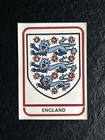 PANINI ARGENTINA 78 STICKER - ENGLAND BADGE - 356 -
