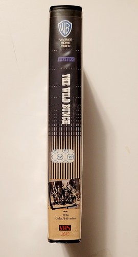 THE WILD BUNCH 1985 Warner Home Entertainment VHS Clamshell Sam Peckinpah - Picture 3 of 7